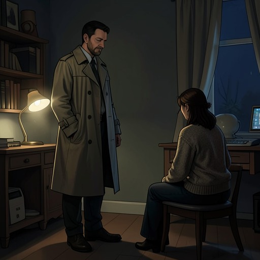 Rebus and Tracy's Uneasy Protection from "Hide and Seek". John Rebus's effort to shelter Tracy becomes entangled with attraction, distrust, interrogation, and the danger closing around her.
