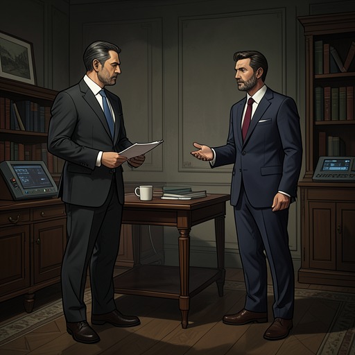 Rebus and McCall's Broken Trust from "Hide and Seek". John Rebus and Tony McCall move from collegial ease to suspicion and confession as McCall’s complicity comes to light.