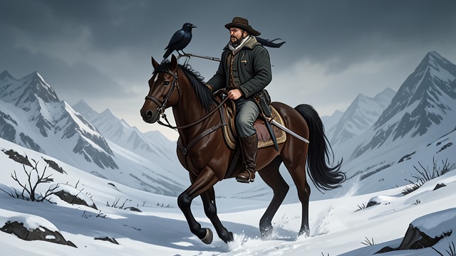 The Solitary Professional from "Tide". The Solitary Professional A Life on the Road Galahad arrives with sword, horse, raven, and a narrow focus on his assigned investigation.