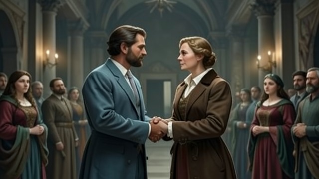 Beatrix Arrives from "Tide". Beatrix Arrives Reunion at Court James welcomes Beatrix to Mhuirlan, and their ease together is visible to the court.