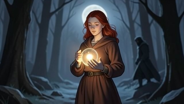 女巫的局限,《潮》中的场景。女巫的局限 血咒 米尔库尔说,她无法撤销这笔交易,因为这是血咒。 有限的力量 女巫实力强大,却受魔法规则制约,这让盖拉哈德得以抓住一线机会,提出一笔反向交易。