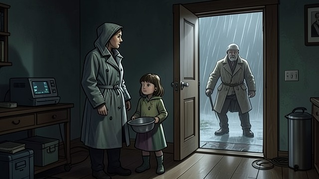 The Household Assembles from "Tide". The Household Assembles An Unexpected Guest Galahad brings the silent Meira indoors, and Little Emblyn quickly prepares a bath, clothes, and food.