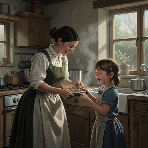 Meira and Little Emblyn’s Friendship from "Tide". This thread traces the care, humor, and loyalty that turn a housemaid’s assistance into a lasting friendship.
