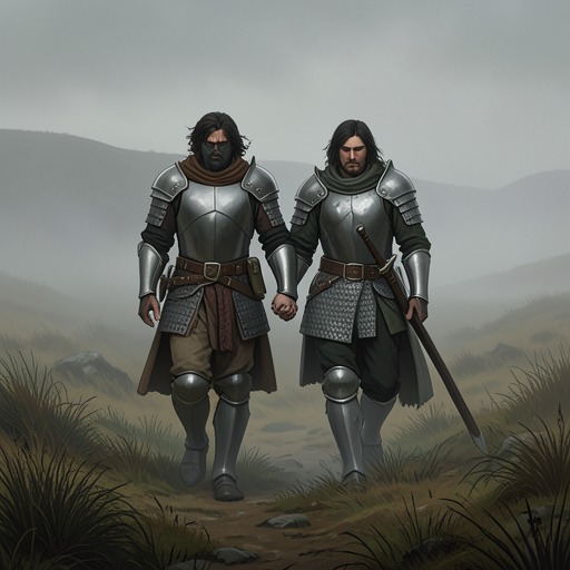 James and Galahad’s Alliance from "Tide". This thread traces the trust between James and Galahad as the knight protects the king without concealing hard truths.
