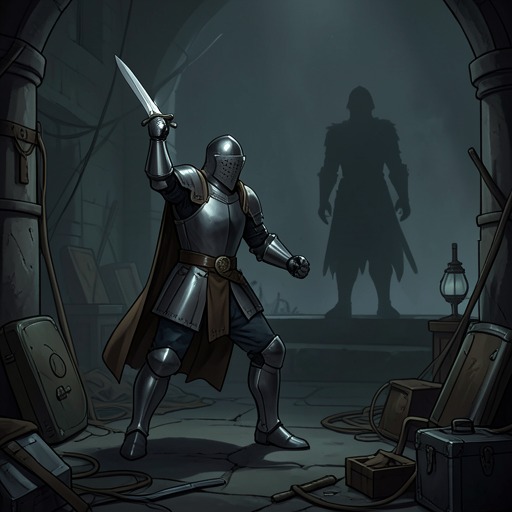 Galahad Against Myrkur from "Tide". This thread follows the confrontation between Galahad and Myrkur as he uncovers her manipulation and counters it at personal cost.