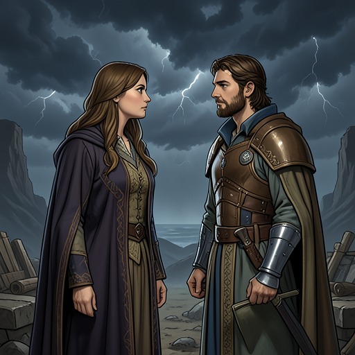Silence and Communication from "Tide". This thread explores how silence begins as a spell’s punishment and becomes a language of empathy, before Meira’s voice returns.