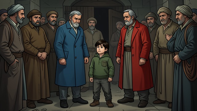 The Custody Quarrel from "Satan". The Custody Quarrel A child becomes contested ground Alcide Bolduc resents leaving Loïc with Guillaume and increasingly asserts his biological rights.