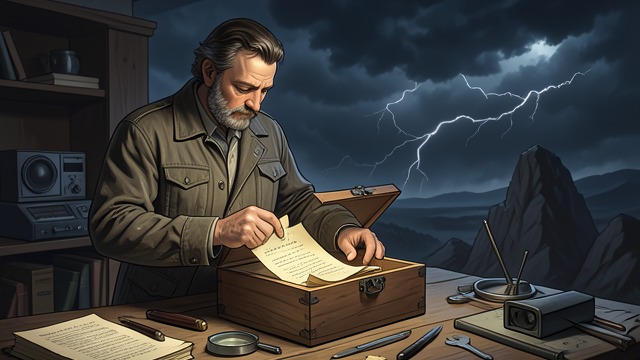 The Archive Arrives from "Satan". The Archive Arrives Papers from a lost mentor Régis D’Anjou’s manuscripts reach Loïc shortly before the September attacks.