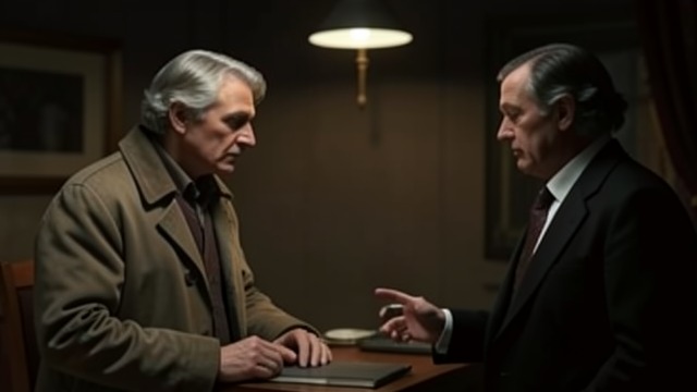 A Moment of Recognition from "Satan". A Moment of Recognition A conversation breaks through Aurelio overhears a leader describe Lucifer as good and Adonai as evil.