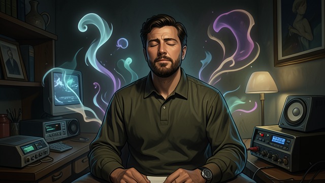 A Final Spiritual Vision from "Satan". A Final Spiritual Vision The ego is challenged After the terror, Loïc hears an inward voice describe repeated births, deaths, and the breaking of ego.