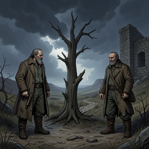 The Two Castelmont Brothers from "Satan". This flow traces the brothers’ opposed escapes from revolutionary France, their inheritance dispute, and the possible consequences in Missouri.