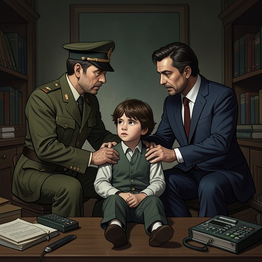The Two Fathers from "Satan". This flow traces Loïc’s divided attachment to his biological father and adoptive father, culminating in the rupture that shapes his childhood.