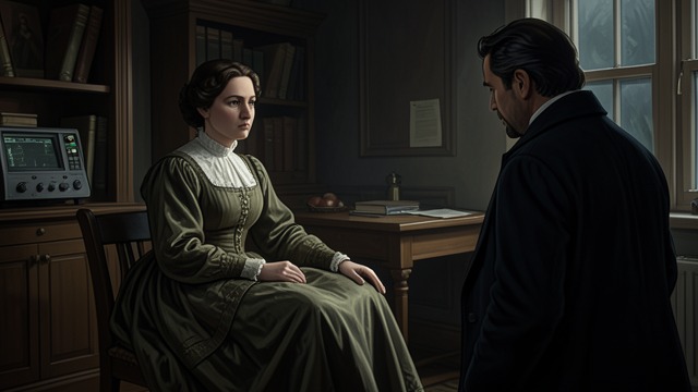 A Marriage of Interests from "First Love". An Unequal Household The Original Bargain Vladimir explains that his father married Maria Nikolaevna for mercenary reasons.