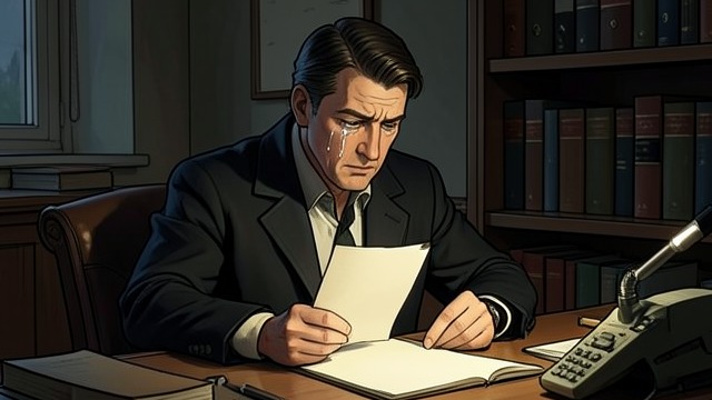 A Letter and a Death from "First Love". The Cost of Secrecy Agitation Near the End Shortly before his death, Piotr Vassilievitch receives a letter from Moscow that agitates him.