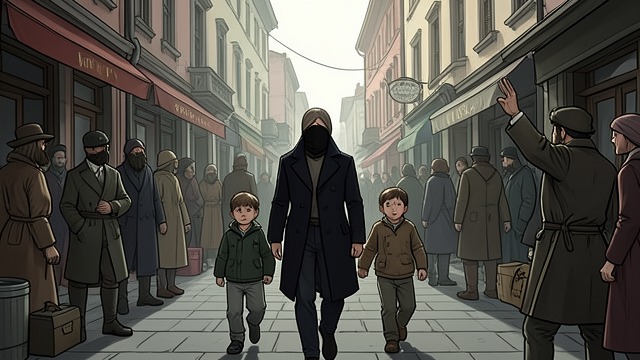 Protection in His Streets from "Theodosia and the Serpents of Chaos". Protection in His Streets A quiet safeguard Will has followed the children and warned other pickpockets not to target them.