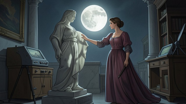 Moonlit Hieroglyphs from "Theodosia and the Serpents of Chaos". Moonlit Hieroglyphs The hidden writing Theodosia returns to the statuette under moonlight and sees moving hieroglyphs covering its surface.
