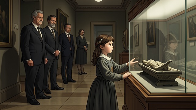 The Child’s Evidence from "Theodosia and the Serpents of Chaos". The Child’s Evidence Observation before authority Theodosia detects the curse while adult curators handle the object without caution.