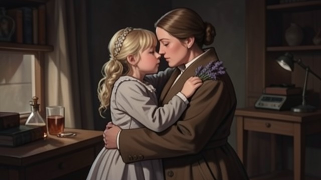 A Brief Reunion from "Theodosia and the Serpents of Chaos". A Brief Reunion Warmth at the station Henrietta embraces Theodosia, and familiar perfume and affection make the separation immediately present.