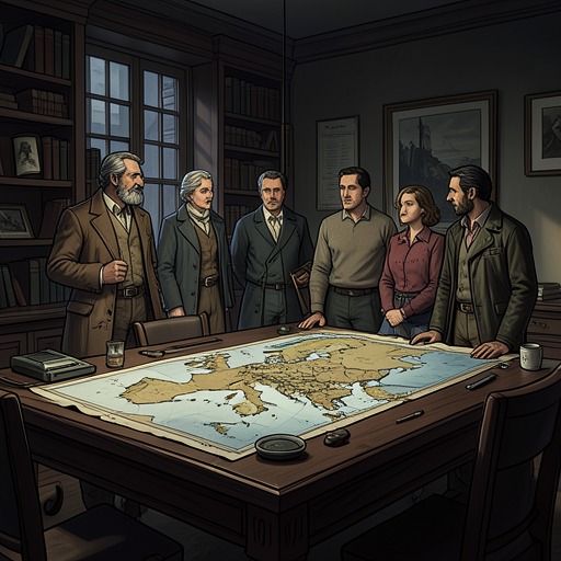 The Serpents’ War Plan from "Theodosia and the Serpents of Chaos". This thread follows the revelation that the artifact theft serves a larger design to destabilize Britain and provoke a European conflict.