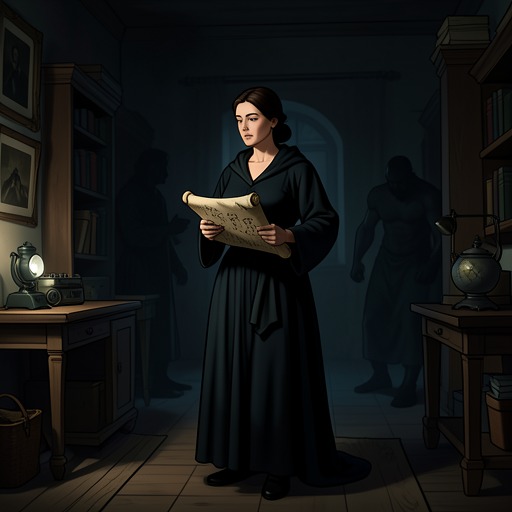 The Brotherhood’s Recruitment from "Theodosia and the Serpents of Chaos". This thread traces how Theodosia’s private knowledge of curses brings her into contact with the secret organization that studies them.