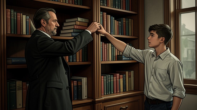 Books Offered Freely from "Decoded". Books Offered Freely A guarded library opened Liseiwicz is famously protective of his books, yet allows Jinzhen to borrow them.