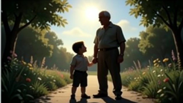 Duckling’s First Attachment from "Decoded". Duckling’s First Attachment A child drawn to the garden Duckling visits Mr Auslander daily and gradually begins to stand and move toward the old man.