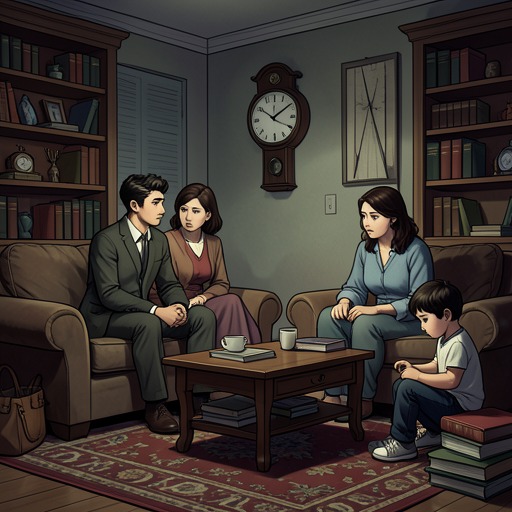 The Family Around Jinzhen from "Decoded". This thread follows the family relationships that give Rong Jinzhen affection and shelter even as his social isolation makes him difficult to reach.