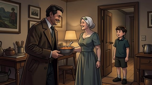 A Marriage in the Warm Room from "The Magician's Elephant". A Marriage in the Warm Room Everyday intimacy Leo returns to Gloria with cold-weather fatigue and the news that Peter will be able to see the elephant.