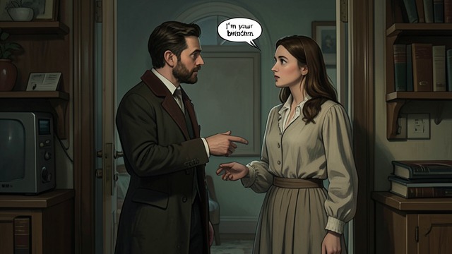 Brother and Sister Meet from "The Magician's Elephant". Brother and Sister Meet Recognition begins with a name Peter sees Adele at the orphanage door and asks whether she is Adele.