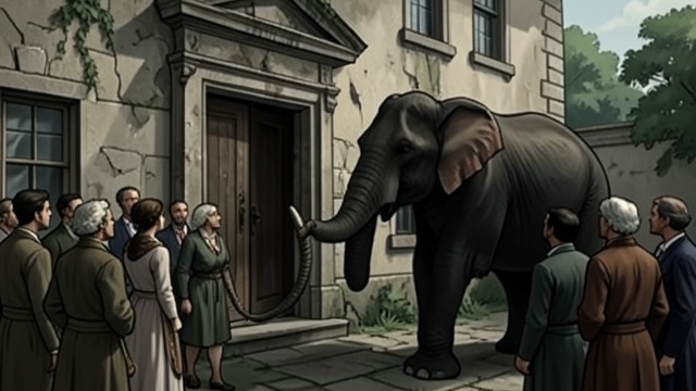 Access Without Release from "The Magician's Elephant". Access Without Release The crowd admitted Countess Quintet opens the house to ordinary people for a free viewing.