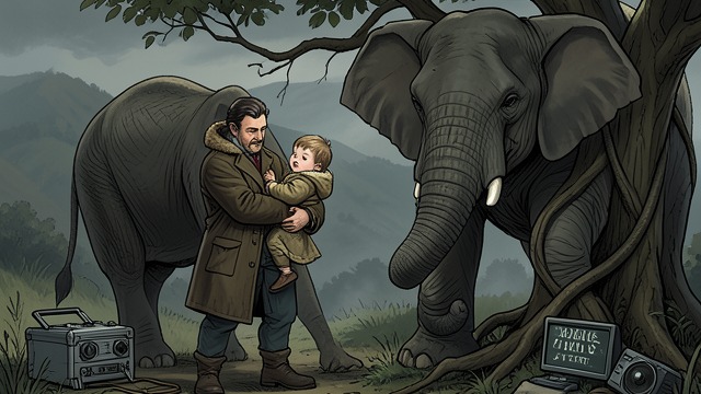 A Promise to a Mother from "The Magician's Elephant". A Promise to a Mother A request made at death Peter’s mother asks him to hold Adele and promises that they belong to one another.