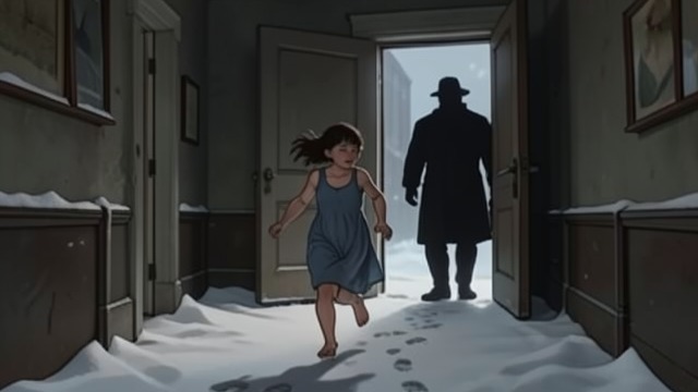 The Child Leaves Her Bed from "The Magician's Elephant". The Child Leaves Her Bed A sound from outside Adele wakes to Iddo barking and sees the procession in the snow.