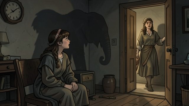 Belonging in a Dream from "The Magician's Elephant". Belonging in a Dream A visitor asks for her Adele dreams that an elephant comes to claim her and says that she belongs elsewhere.