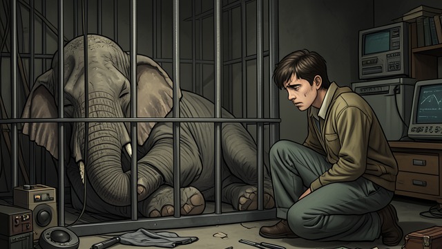 A Captive's Need from "The Magician's Elephant". A Captive's Need The mission changes Peter reaches the elephant expecting her to help him locate Adele.