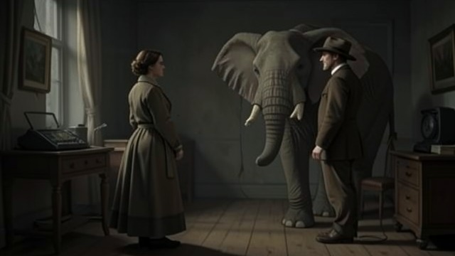 A False Certainty from "The Magician's Elephant". A False Certainty The guardian's account Vilna Lutz tells Peter that Adele died at birth.