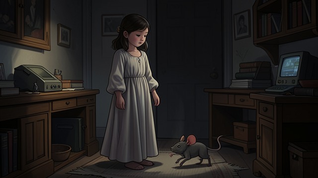 A Dream of Refusal from "The Magician's Elephant". A Dream of Refusal A visitor asks entry Adele dreams that the elephant comes to the orphanage seeking her.
