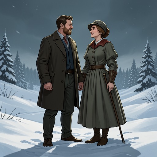 Peter and Adele's Sibling Bond from "The Magician's Elephant". Their sibling bond is formed through a maternal promise, preserved in Peter’s memory, and made mutual through their snowy reunion.