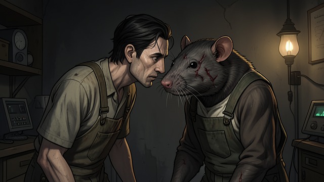 The Last Advice from "The Amazing Maurice and His Educated Rodents". A Leader Dies A final conversation Hamnpork returns weak and asks whether he remains the leader before speaking privately to Darktan.