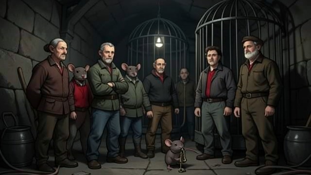 The Cellar Is Real from "The Amazing Maurice and His Educated Rodents". Fiction Meets Consequence A passage exists Malicia’s story-shaped expectations accidentally help uncover a real hidden store and cages.