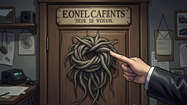 A Mark of the Guild from "The Amazing Maurice and His Educated Rodents". Rats as an Emblem A disturbing design The Rat-catchers’ sign depicts Rats tied into a knot, making their profession’s relationship to violence visible.