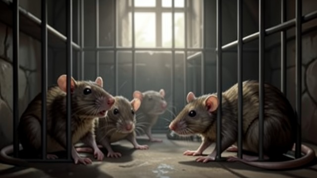 The Captives’ Suffering from "The Amazing Maurice and His Educated Rodents". Recognition Through Horror Shared vulnerability The caged Rats cannot explain their suffering, but their hunger and terror are unmistakable.