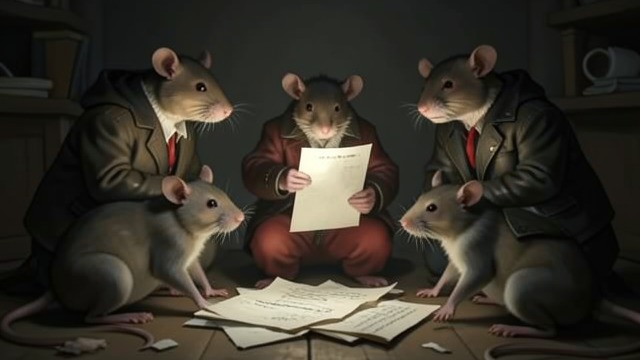 The Book Becomes a Map from "The Amazing Maurice and His Educated Rodents". A Story Reconsidered Loss and recovery After Dangerous Beans loses faith in the book, Peaches recovers its scattered pages and returns it to the Clan.