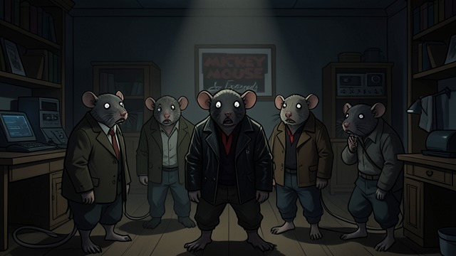 Shadows in the Mind from "The Amazing Maurice and His Educated Rodents". Fear Becomes Conscious An inward discovery The Rats realize they can fear shadows even after the flame goes out, because they can picture danger internally.