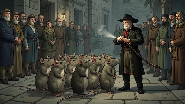 A Victory Shared from "The Amazing Maurice and His Educated Rodents". The Piper Gets Paid A practical resolution Keith asks the piper to lead the Rats out as a real performance rather than leave him disgraced and unpaid.