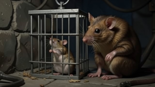 A Survivor Is Sheltered from "The Amazing Maurice and His Educated Rodents". Care for a Stranger Fear on both sides The trapped Rat fears the Changelings but also seems relieved to escape whatever she has experienced.