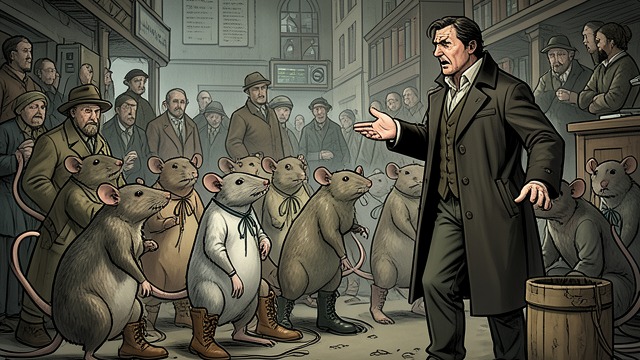 The Scheme Unmasked from "The Amazing Maurice and His Educated Rodents". A Confession Malicia connects the clues Malicia recognizes the traveling scam, but learns that the newcomers have found no living local Rats.
