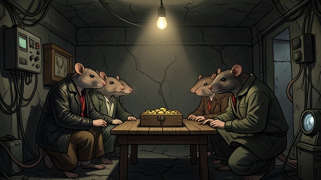 Money as Their Plan from "The Amazing Maurice and His Educated Rodents". Dependence and Control A shared enterprise Maurice organizes the Rats’ performances and persuades them that the money will fund their future.