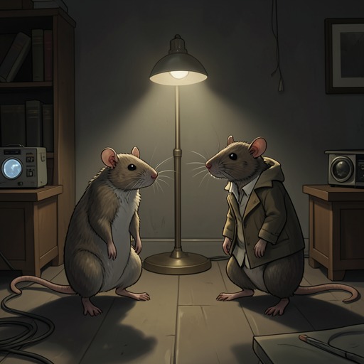 The Ordinary Rat and the Changed Rat from "The Amazing Maurice and His Educated Rodents". The Clan’s relationship with ordinary Rats moves from separation and fear toward responsibility for creatures who cannot share their language.