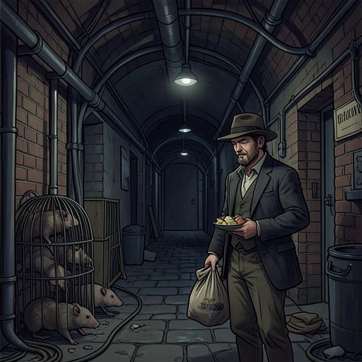 Bad Blintz’s Rat-Catcher Conspiracy from "The Amazing Maurice and His Educated Rodents". The apparent infestation conceals a criminal operation that steals food, manufactures evidence, and breeds Rats for violent entertainment.