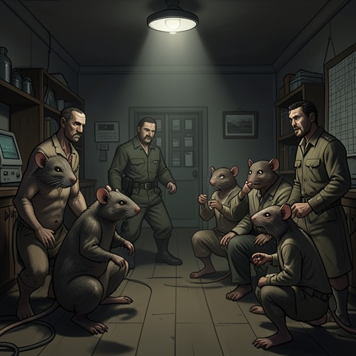 The Captives and Their Rescuers from "The Amazing Maurice and His Educated Rodents". The Clan’s encounter with imprisoned ordinary Rats tests its ethics and changes a rescue into a confrontation with the city’s organized cruelty.